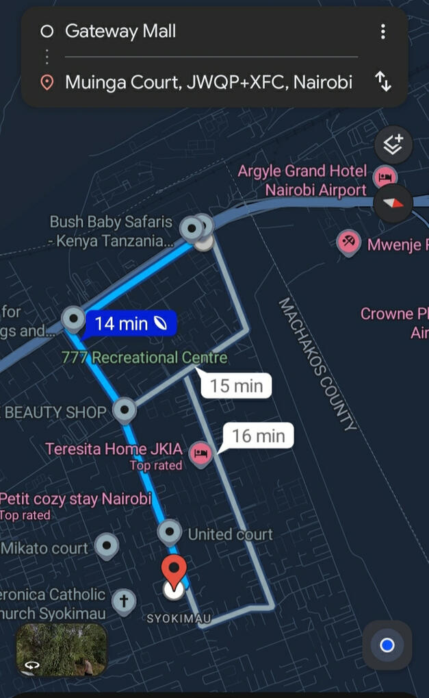 Position of Land in reference to Gateway mall Position of Land in reference to Gateway mall